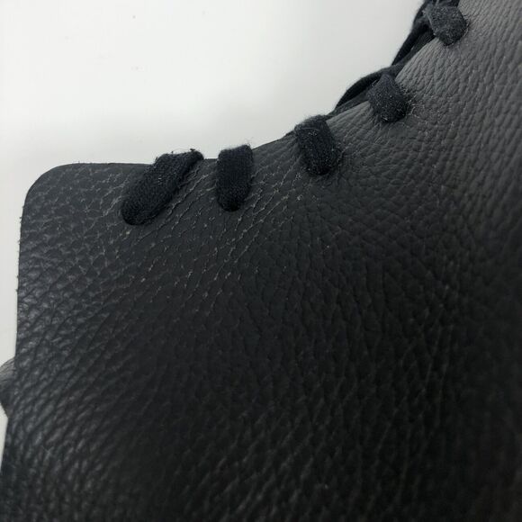 Converse Chuck Taylor All Star Prime Hi Top Black Leather Sneakers Men 5 Women 7 - Picture 8 of 11